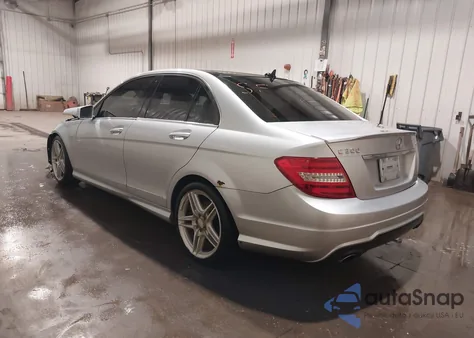 2012 Mercedes-Benz C 300 Sport 4Matic from USA, damaged, VIN WDDGF8BB8CR224794